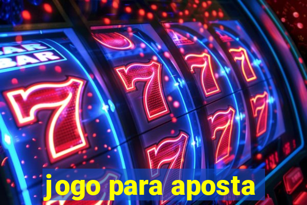 jogo para aposta