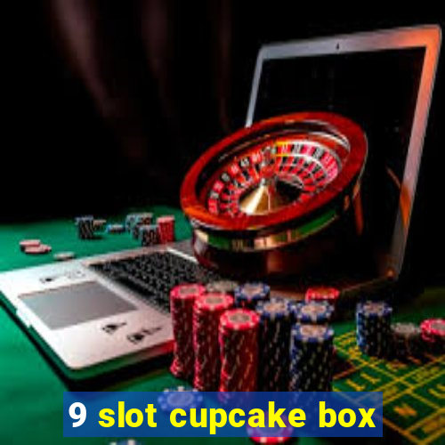 9 slot cupcake box