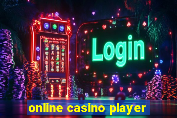 online casino player