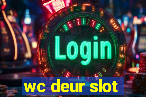 wc deur slot