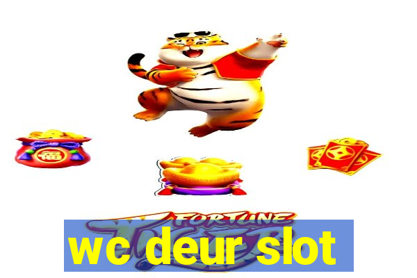 wc deur slot