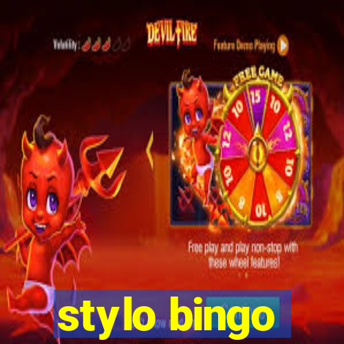 stylo bingo