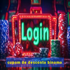 cupom de desconto binomo