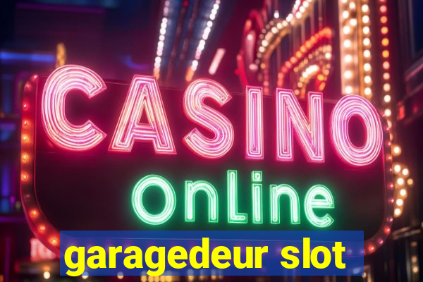 garagedeur slot