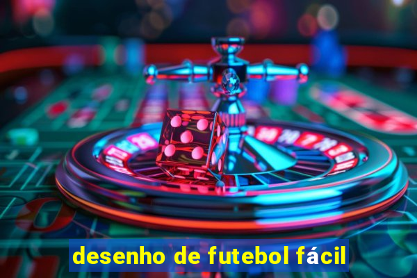 desenho de futebol fácil