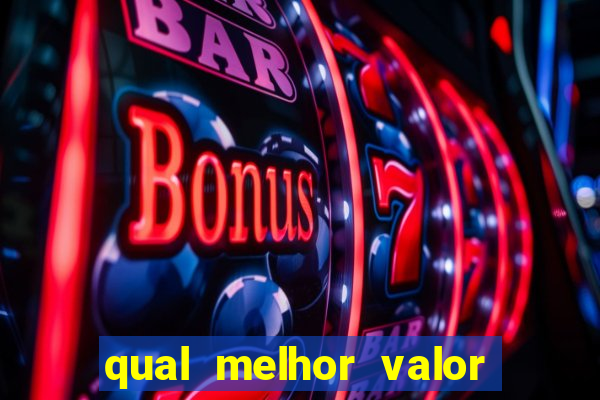 qual melhor valor para jogar fortune tiger