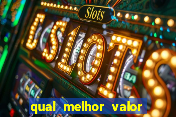 qual melhor valor para jogar fortune tiger