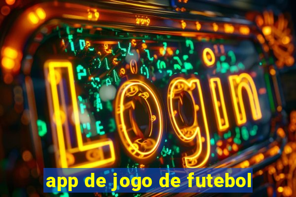 app de jogo de futebol