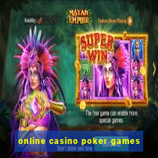 online casino poker games