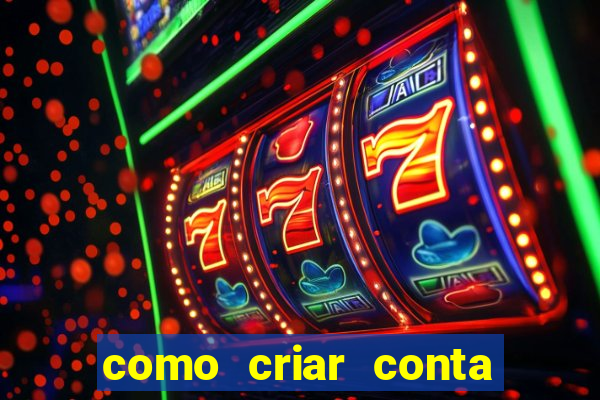 como criar conta demo slot