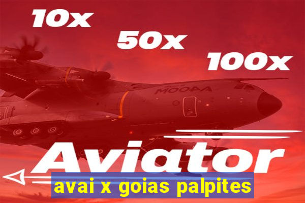 avai x goias palpites