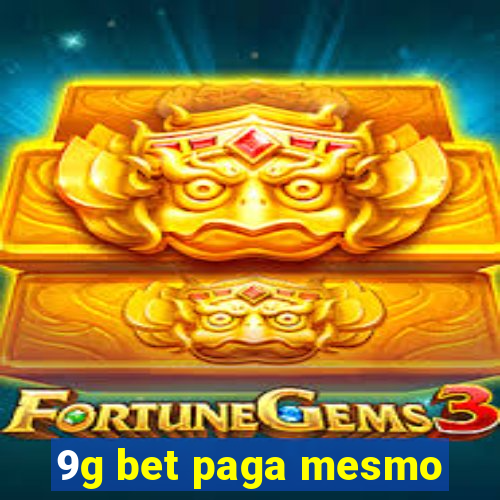 9g bet paga mesmo