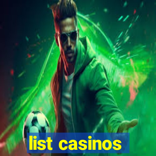 list casinos