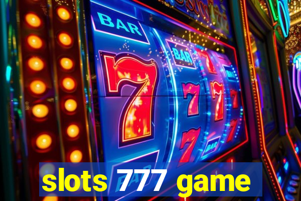 slots 777 game