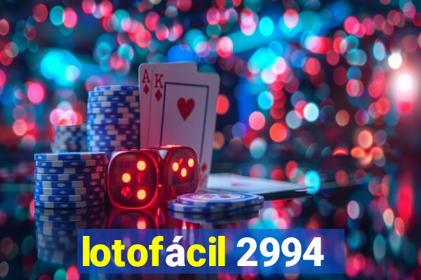 lotofácil 2994