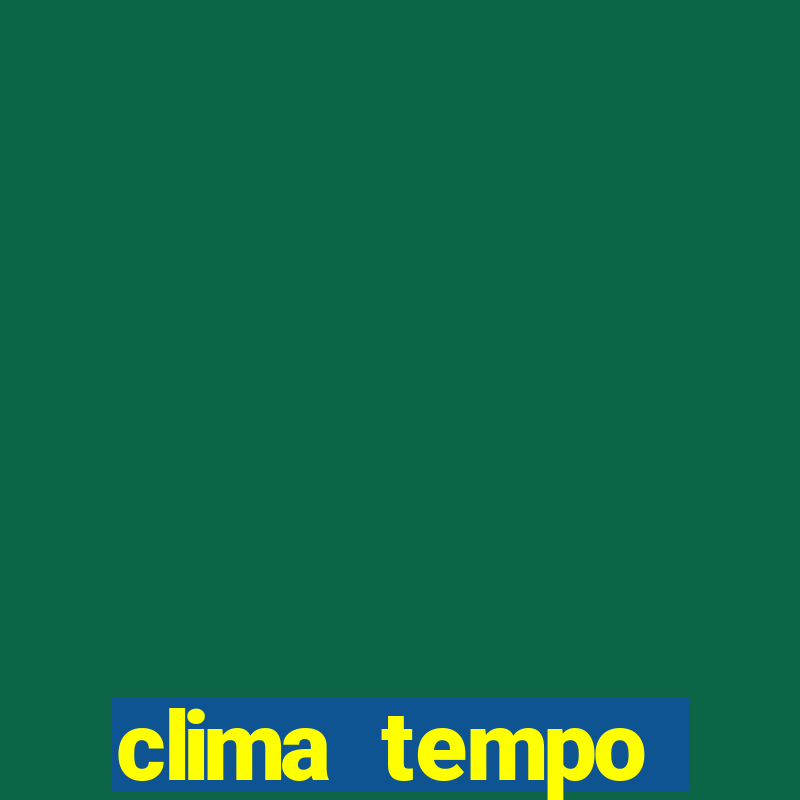 clima tempo divinopolis mg