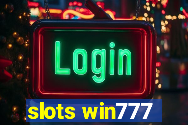 slots win777