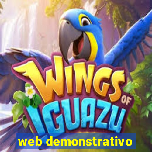 web demonstrativo