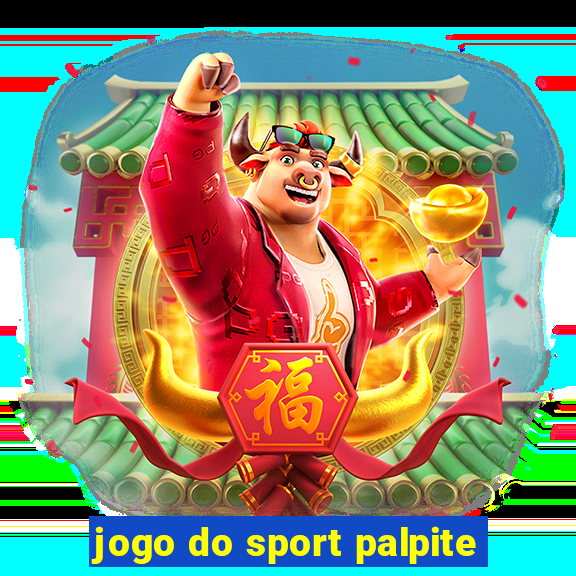 jogo do sport palpite