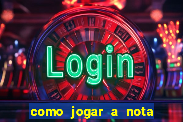 como jogar a nota do enem para o sisu