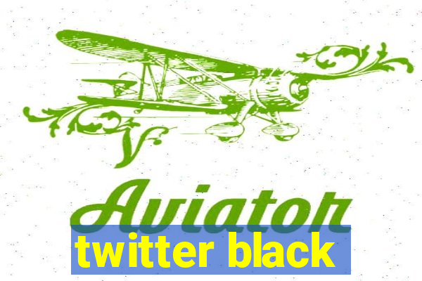 twitter black