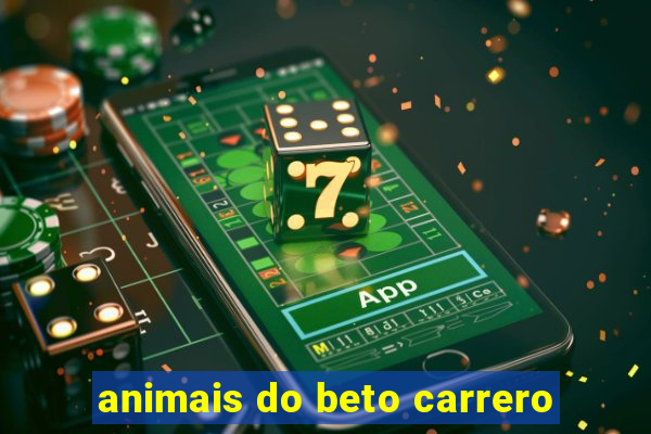 animais do beto carrero