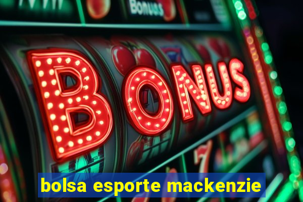 bolsa esporte mackenzie