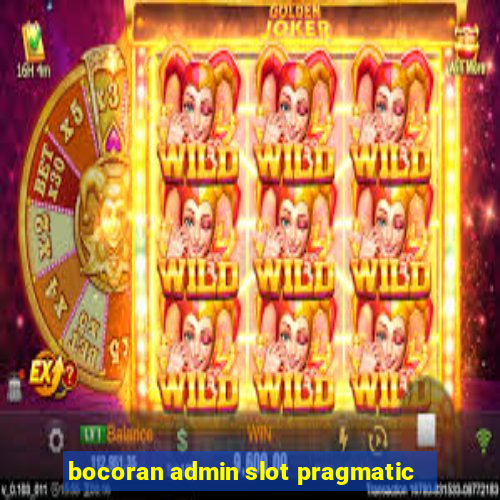 bocoran admin slot pragmatic