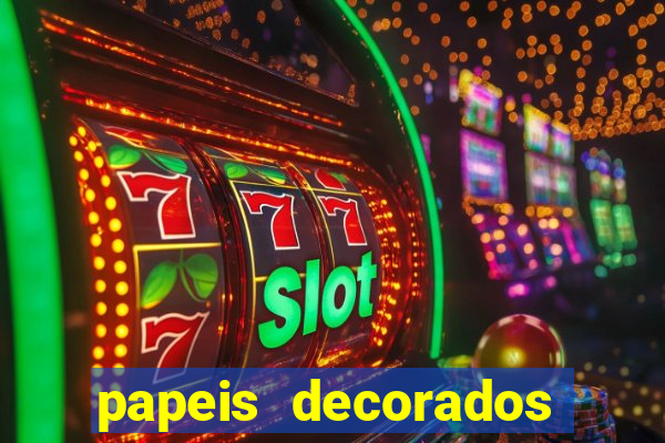 papeis decorados para imprimir