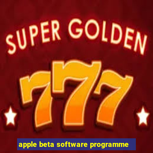 apple beta software programme