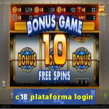 c18 plataforma login