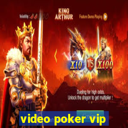 video poker vip