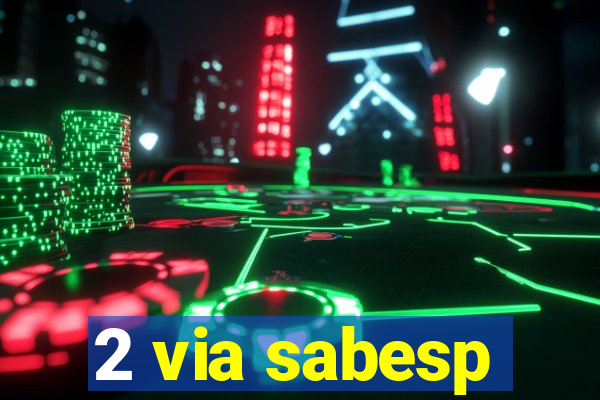 2 via sabesp