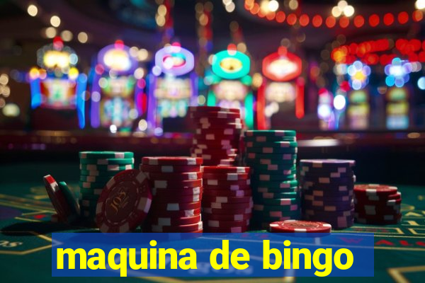 maquina de bingo