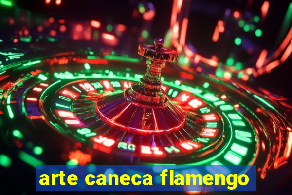 arte caneca flamengo