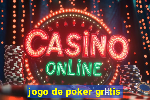 jogo de poker gr谩tis