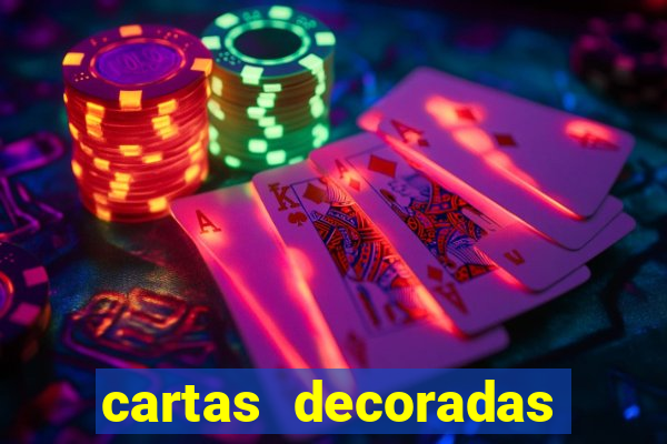 cartas decoradas para imprimir