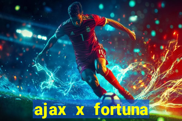 ajax x fortuna sittard onde assistir