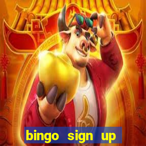 bingo sign up offers no wagering