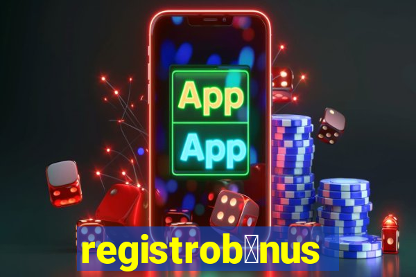 registrob么nus