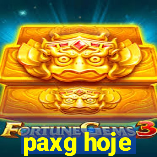 paxg hoje