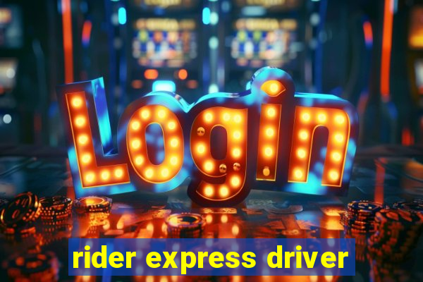 rider express driver