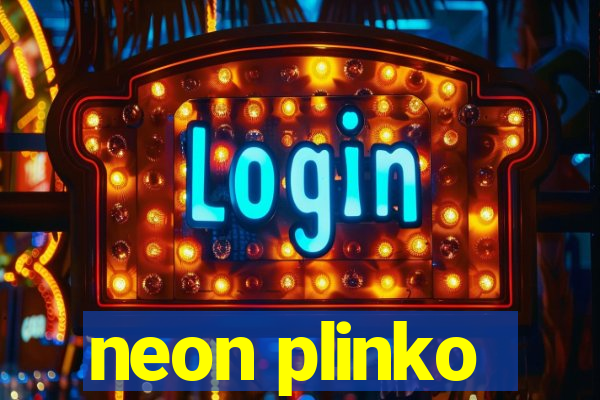 neon plinko