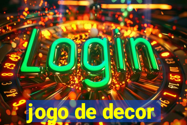 jogo de decor