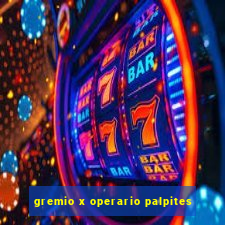 gremio x operario palpites