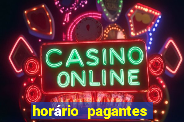 horário pagantes do fortune tiger