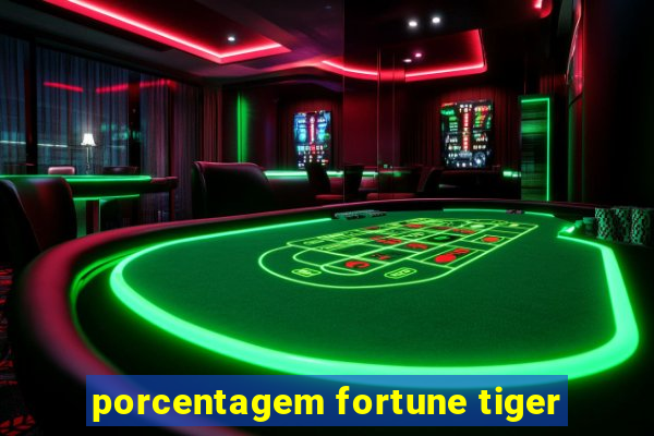 porcentagem fortune tiger