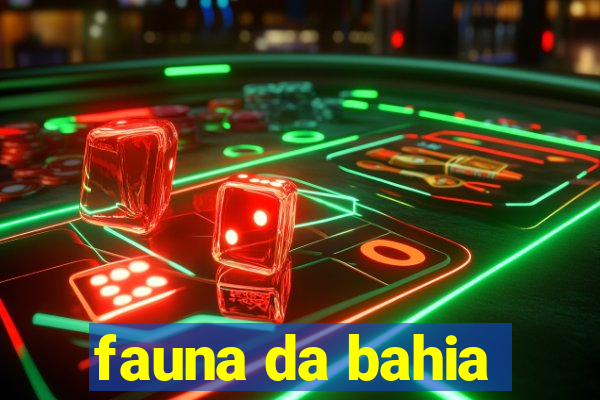 fauna da bahia