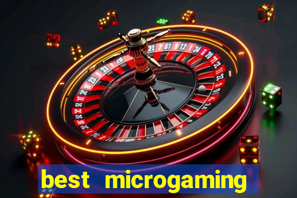 best microgaming slot machine