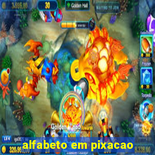 alfabeto em pixacao